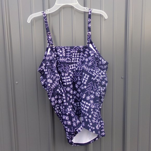 Kona Sol Swim Kona Sol Navy Shirred Halter Tankini Top Poshmark
